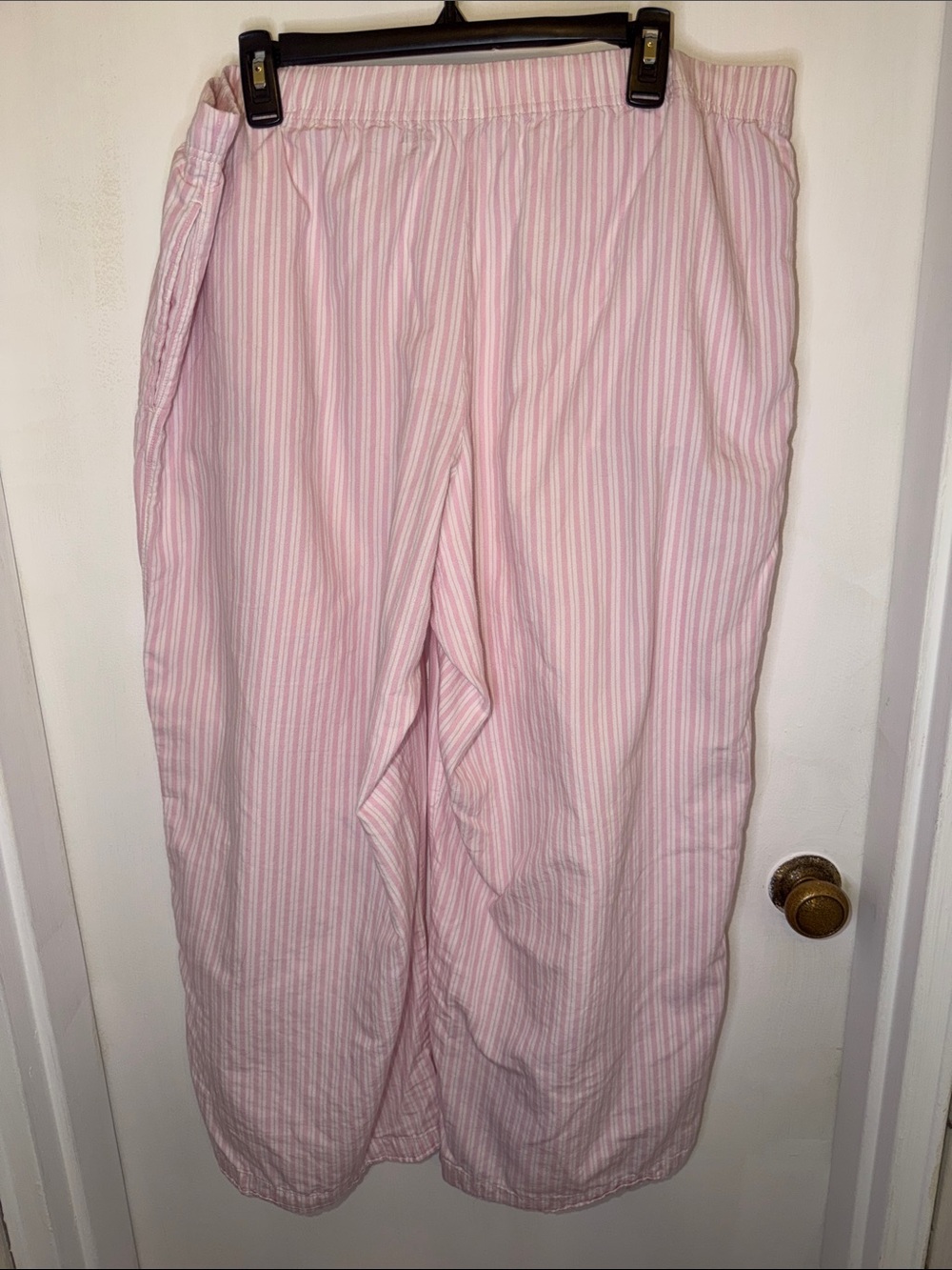 Hollister Pink & White Striped Pajama Pants - Picture 7 of 10